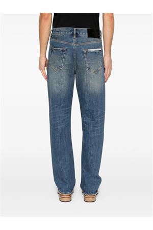 Jeans in denim di cotone blu PURPLE BRAND | P011STKI526DKINDIGO